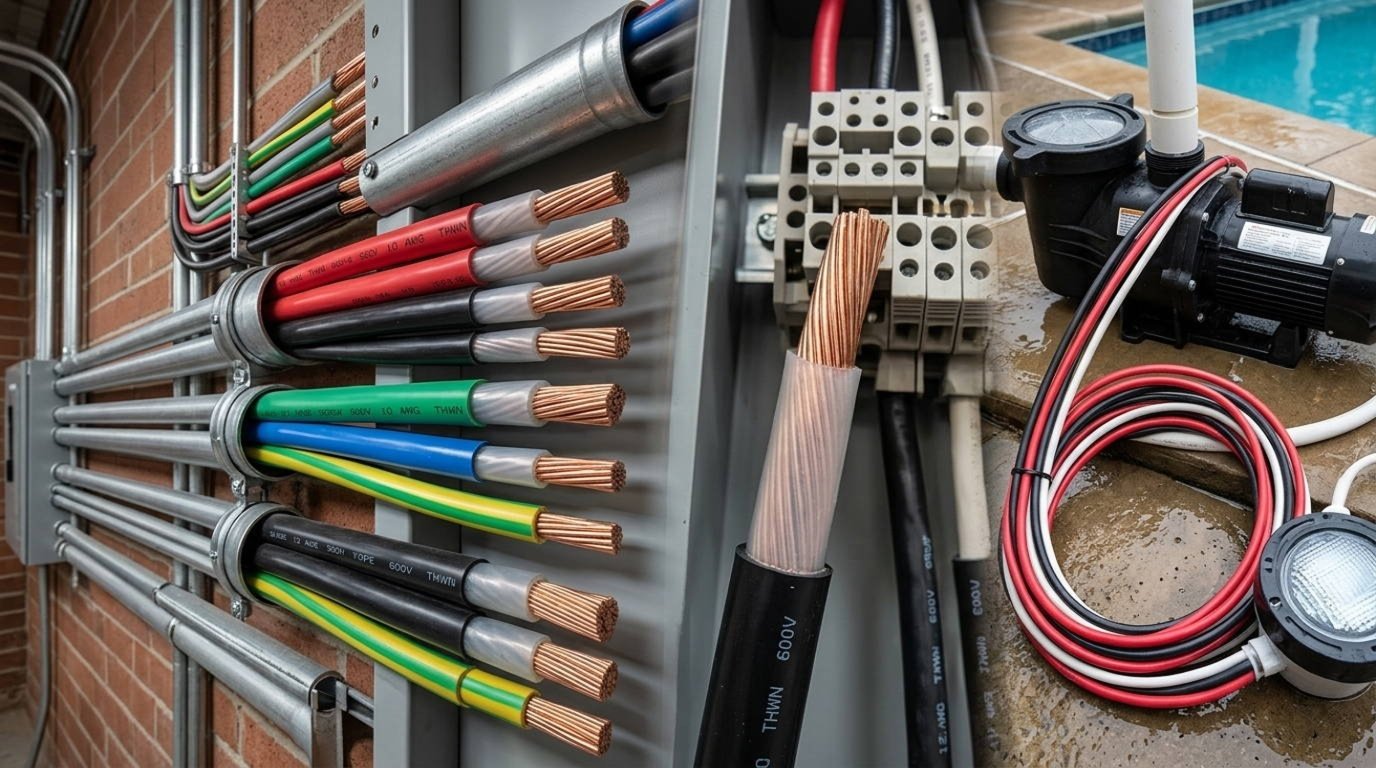 THWN wires in various applications