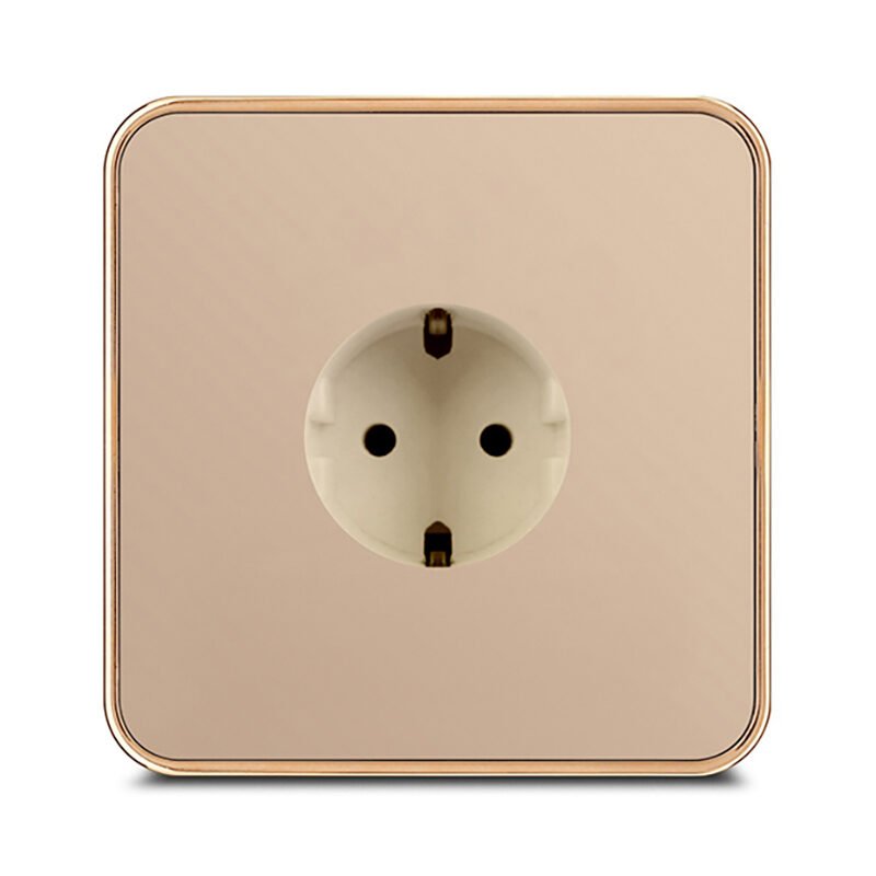 16A 250V phosphor bronze EU switch and socket manufacturer