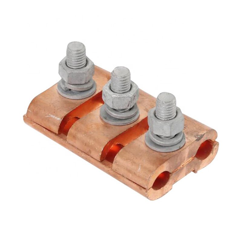 Corrosion resistant JBT parallel groove connector with bolt-type design