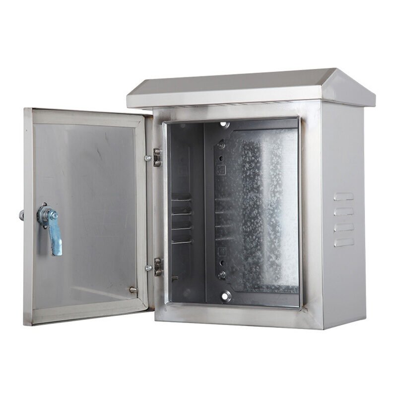 Lockable stainless steel electrical distribution box Lockable stainless steel electrical distribution box
