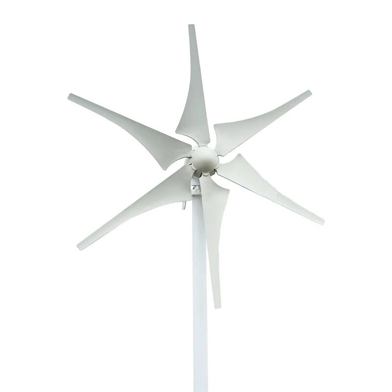 Maintenance-free direct-drive horizontal wind turbine for remote locations