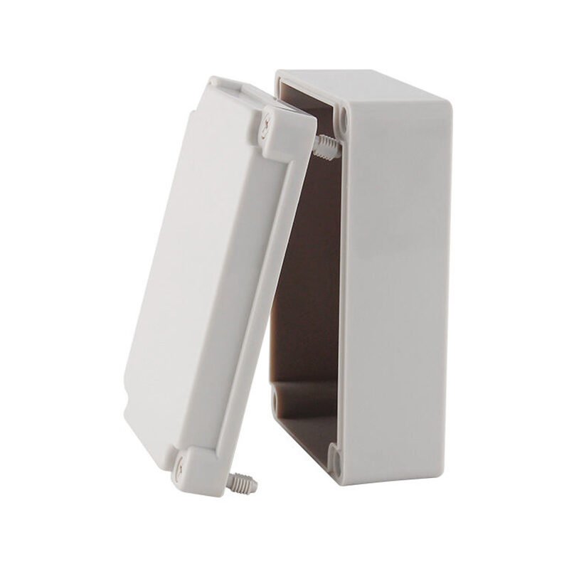 UV-stabilized plastic junction box for high-salinity coastal environments