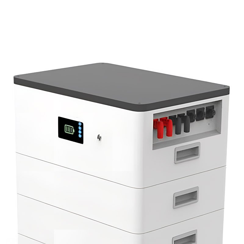 Scalable LiFePO4 Stacked Battery System with Smart BMS