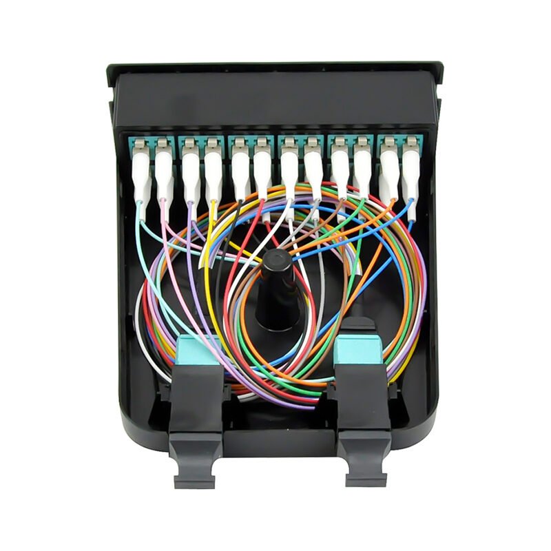 Pre-terminated MPO/MTP cassette with LC connectors Pre-terminated MPO/MTP cassette with LC connectors