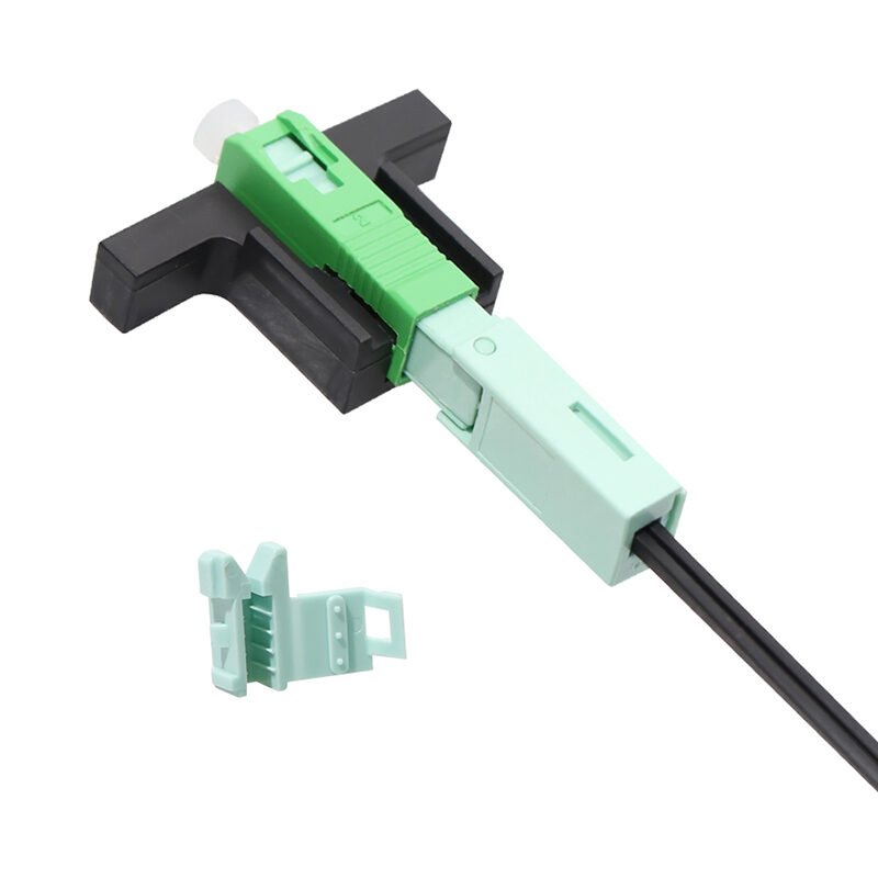 SC/APC quick connector no epoxy