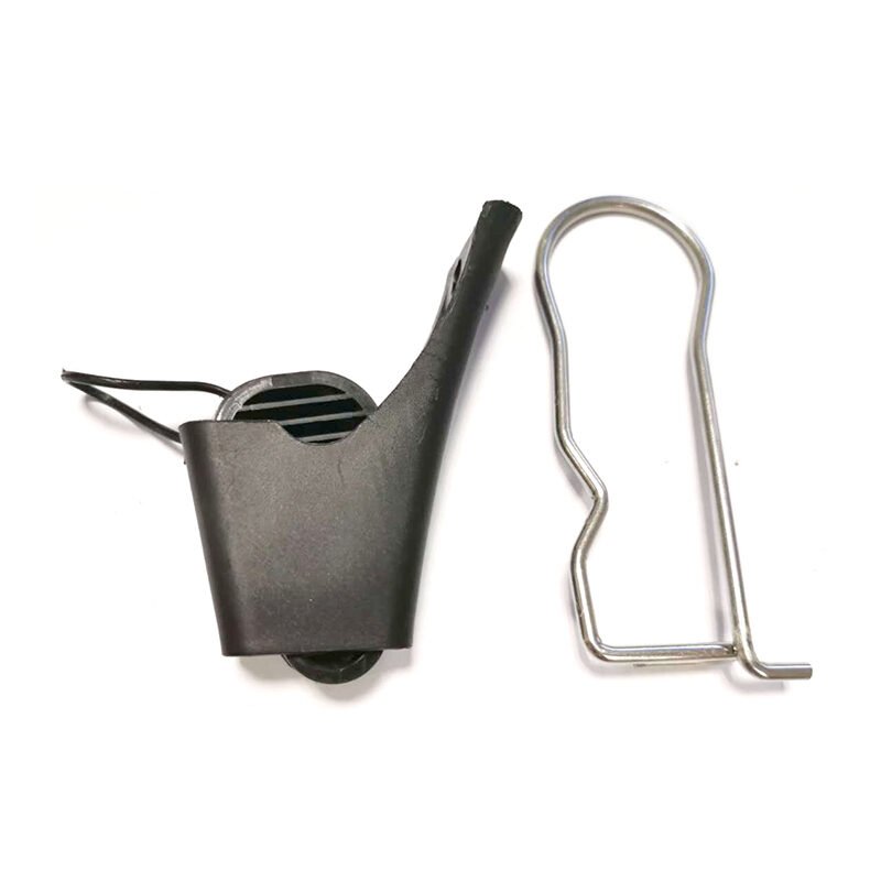 FTTH plastic wire tension anchor with steel hook for telecommunications