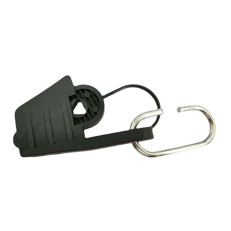 Universal UV-Stabilized Plastic Drop Wire Hook Clamp for Building Attachment