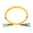 E2000 APC to E2000 APC Duplex Single Mode Fibre Optic Patch Cord