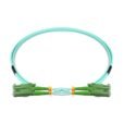 E2000 PC to E2000 PC Duplex Multimode OM3 Fibre Optic Patch Cord
