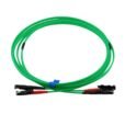 E2000 PC to E2000 PC Duplex Multimode OM5 Fibre Optic Patch Cord