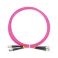 FC PC to FC PC Duplex Multimode OM4 Fibre Optic Patch Cord