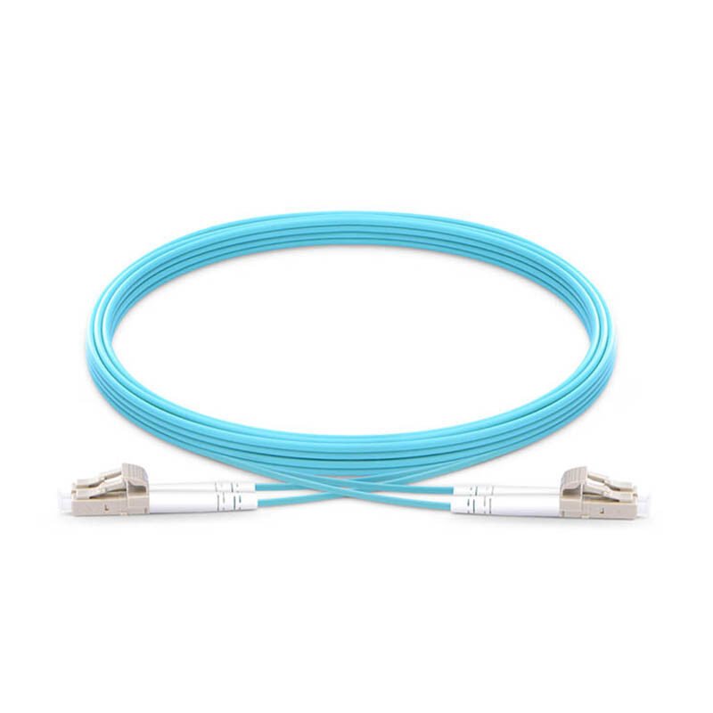 LC PC to LC PC Duplex Multimode OM3 Fibre Optic Patch Cord LC PC to LC PC Duplex Multimode OM3 Fibre Optic Patch Cord