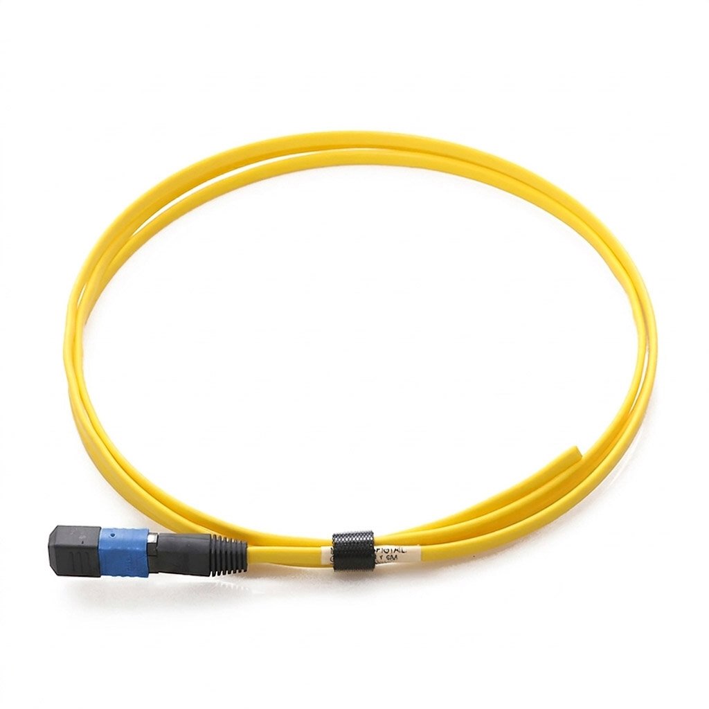 Custom length MTP fiber pigtail with LSZH jacket