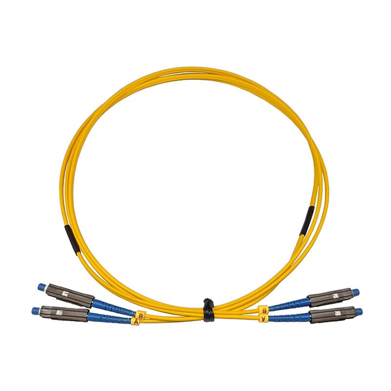 MU PC to MU PC Duplex Single Mode Fibre Optic Patch Cord MU PC to MU PC Duplex Single Mode Fibre Optic Patch Cord