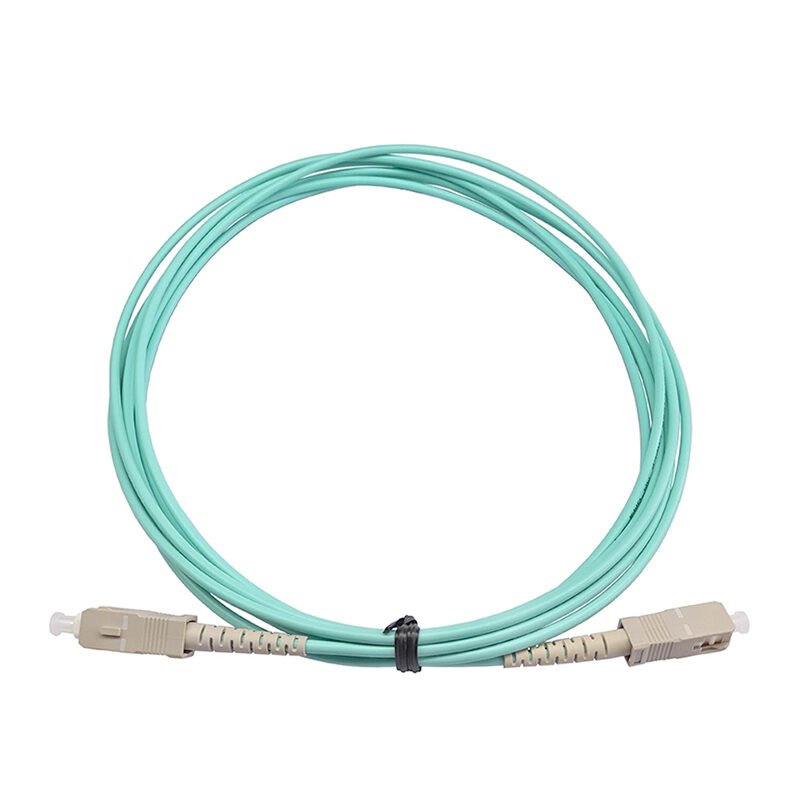SC PC to SC PC Simplex Multimode OM3 Fibre Optic Patch Cord SC PC to SC PC Simplex Multimode OM3 Fibre Optic Patch Cord