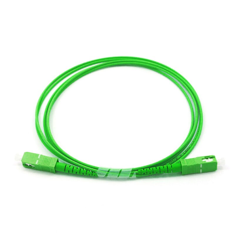 SC PC to SC PC Simplex Multimode OM5 Fibre Optic Patch Cord SC PC to SC PC Simplex Multimode OM5 Fibre Optic Patch Cord