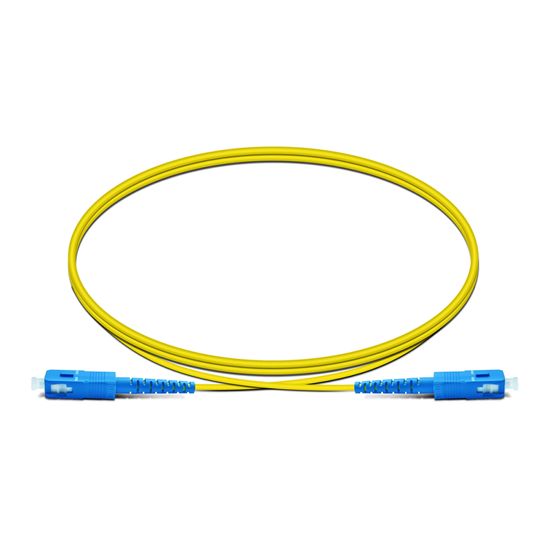 SC UPC to SC UPC Simplex Single Mode Fibre Optic Patch Cord SC UPC to SC UPC Simplex Single Mode Fibre Optic Patch Cord