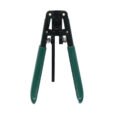 Dual-function flat drop wire stripping pliers