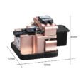 Automatic blade rotation fiber cleaver