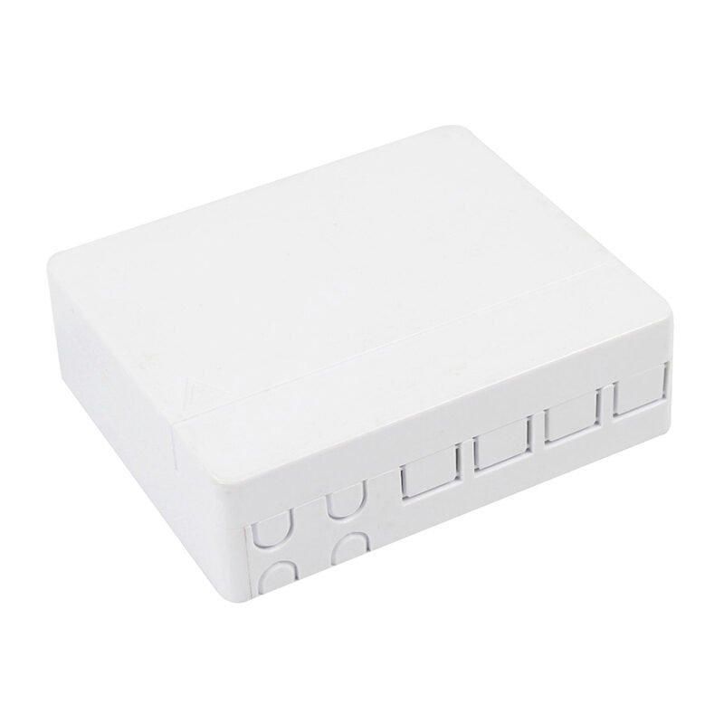 100000028841 Indoor 4 port fiber optic wall outlet