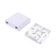 2 Cores Wall Mount Face Plate