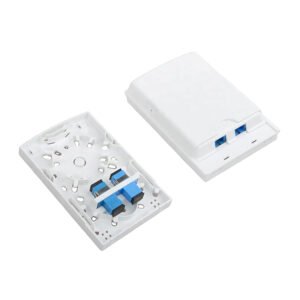 2 Ports Optical Fiber Outlet