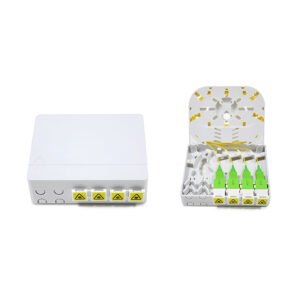4 Cores Fibre Optic Faceplate