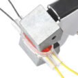 Red gel filled U1R Inline Connector for quick wire connection