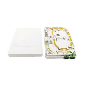 Fiber Optic Wall Socket with 2 Ports
